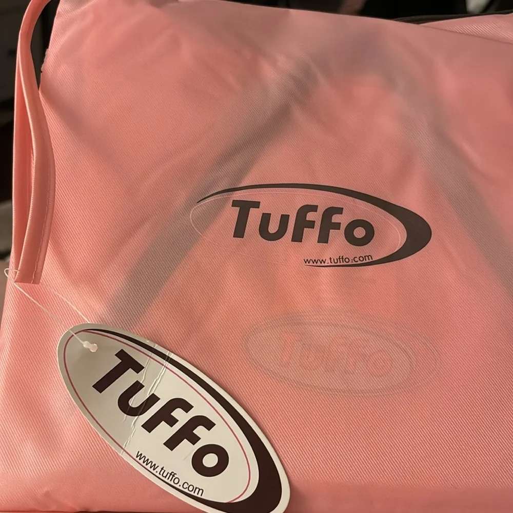 Tuffo Muddy Buddy Hooded Rainsuit Coverall Pink Size 18mo Waterproof Utility NWT